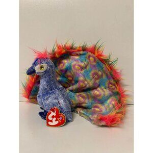 TY Flashy the Peacock (2000) Beanie Baby